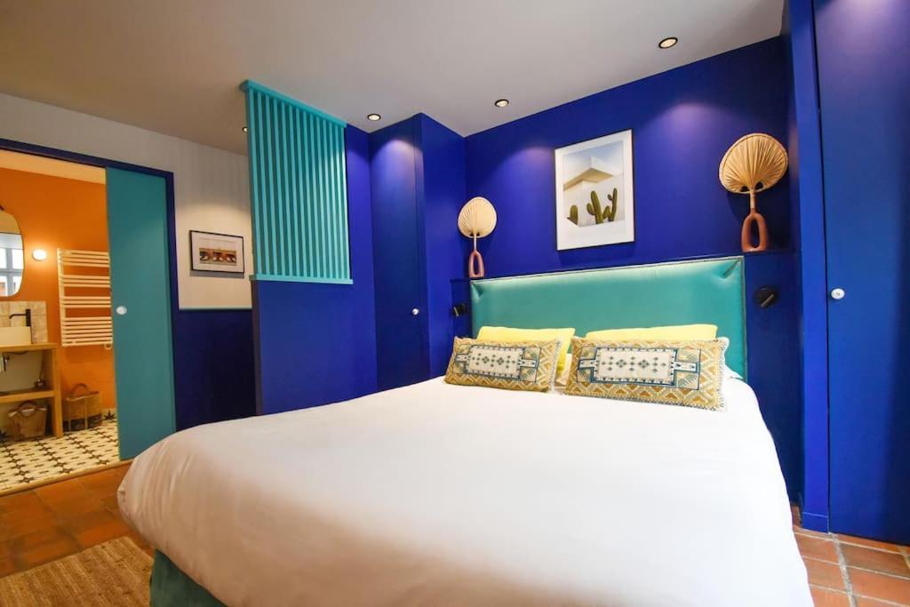 Chambre Majorelle - Rdc - Plage 50M - Rue Gratuite Saint-Malo Bagian luar foto