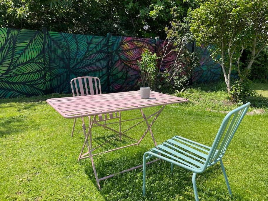 Chambre Majorelle - Rdc - Plage 50M - Rue Gratuite Saint-Malo Bagian luar foto